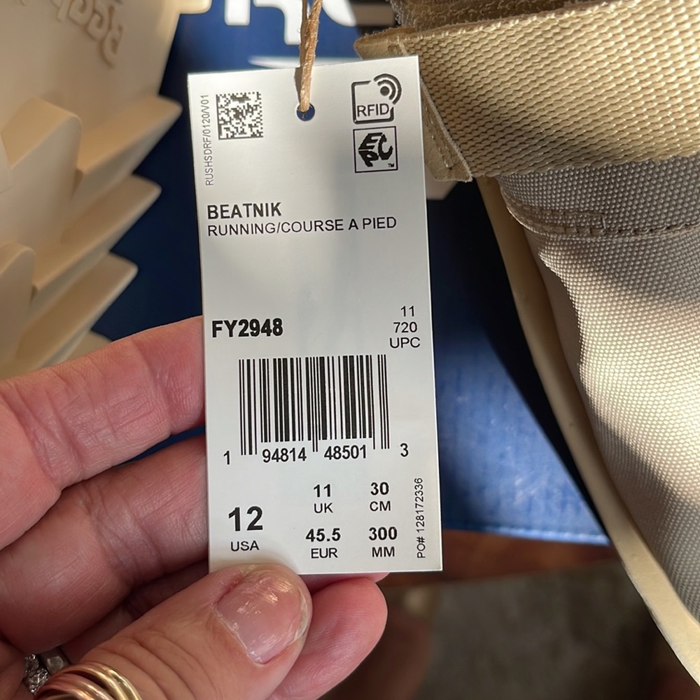 NIB Reebok Beatnik Unisex UTIBEI sandals sneakers tan Sz 12 mules Utility cool - Picture 6 of 7